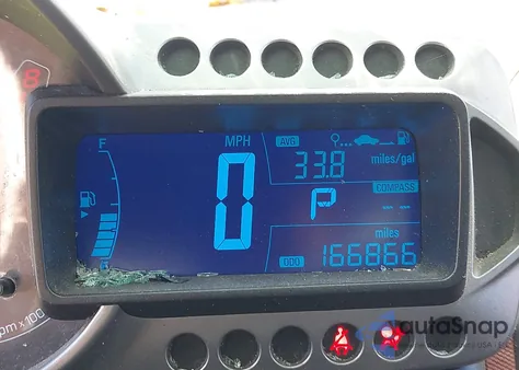 2013 Chevrolet Sonic Lt Auto from USA, damaged, VIN 1G1JC5SG4D4243952